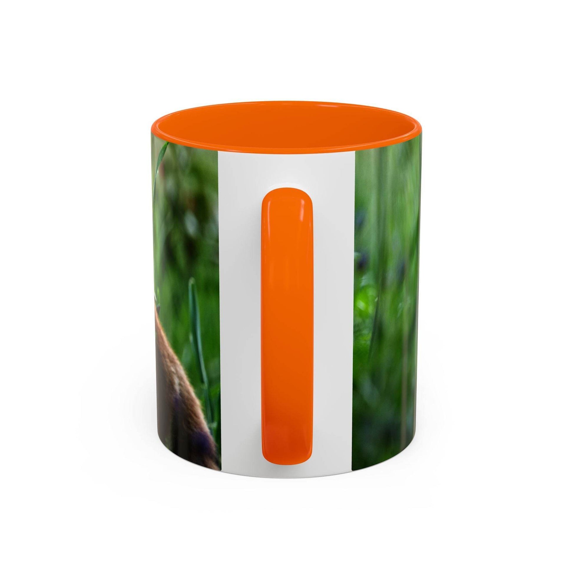 Fox-Inspired Accent Coffee Mug, Nature Lover Gift, Animal Mug, Wildlife Decor, - A Pretty Print