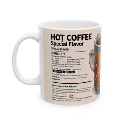 Coffee Cups - Hot Coffee Special Flavour - A Pretty Print