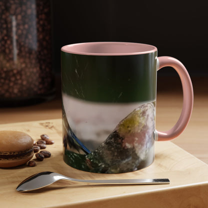 Bathing Blue Tit Mug