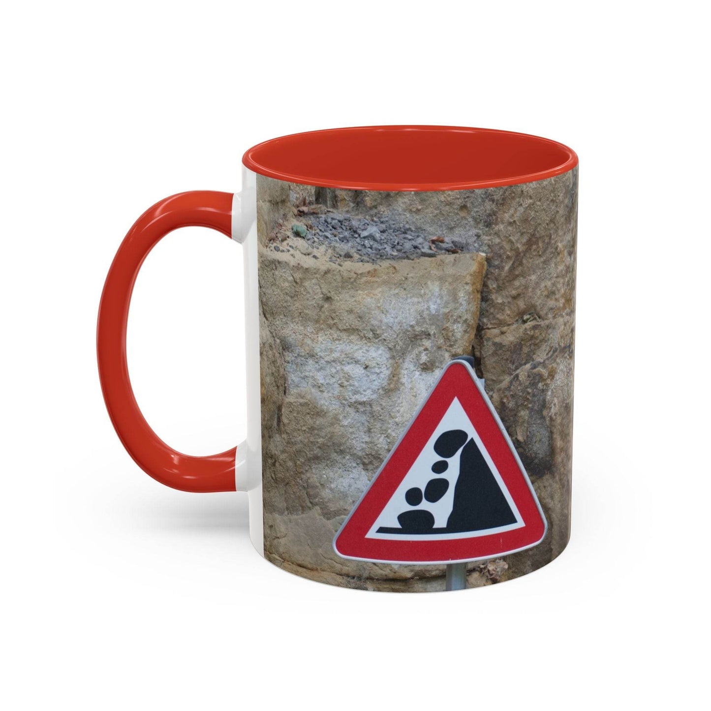 Rocky Mug, Mountain Lovers, Danger of Falling Rocks - A Pretty Print