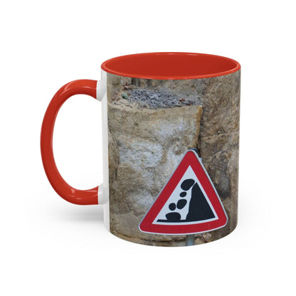 Rocky Mug, Mountain Lovers, Danger of Falling Rocks - A Pretty Print
