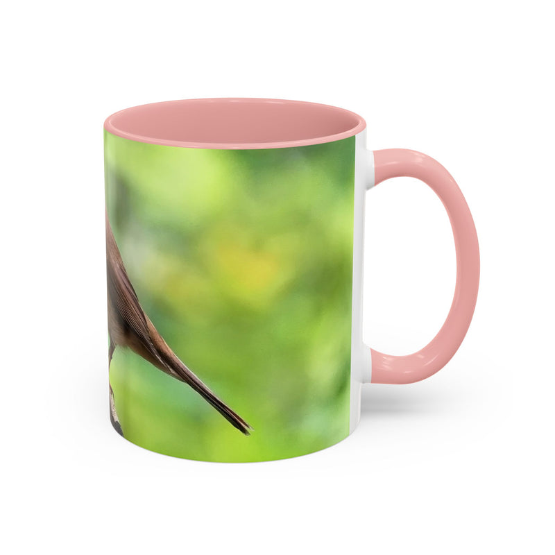 Stately Robin Ceramic Mug — Nature Bird Photography (11oz)
