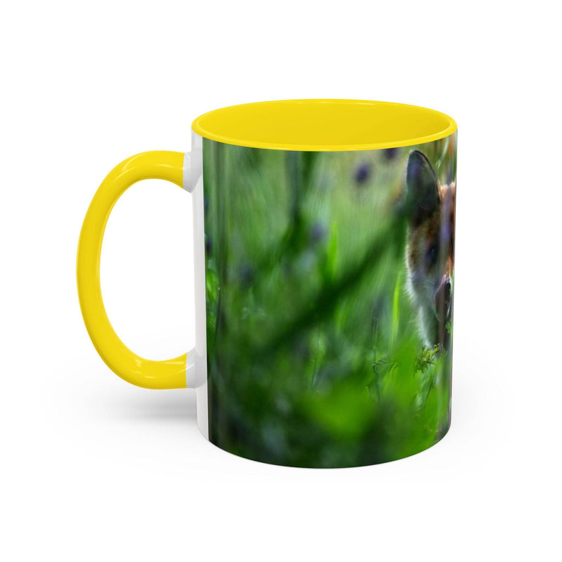 Wildlife Fox Ceramic Mug | Coffee Cup for Nature Lovers - A Pretty Print