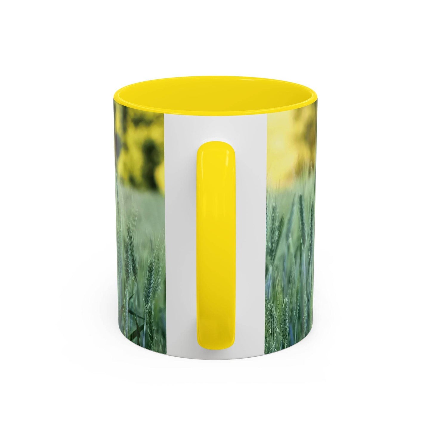 Mug - Wheat Field Design Coffee Mug - A Pretty Print