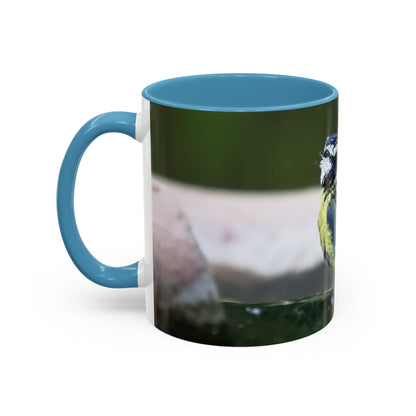 Bathing Blue Tit Mug