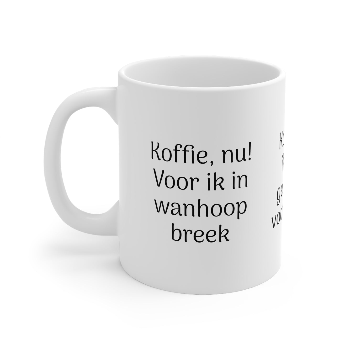 Koffiemok — Grappige Nederlandse koffiecitaten