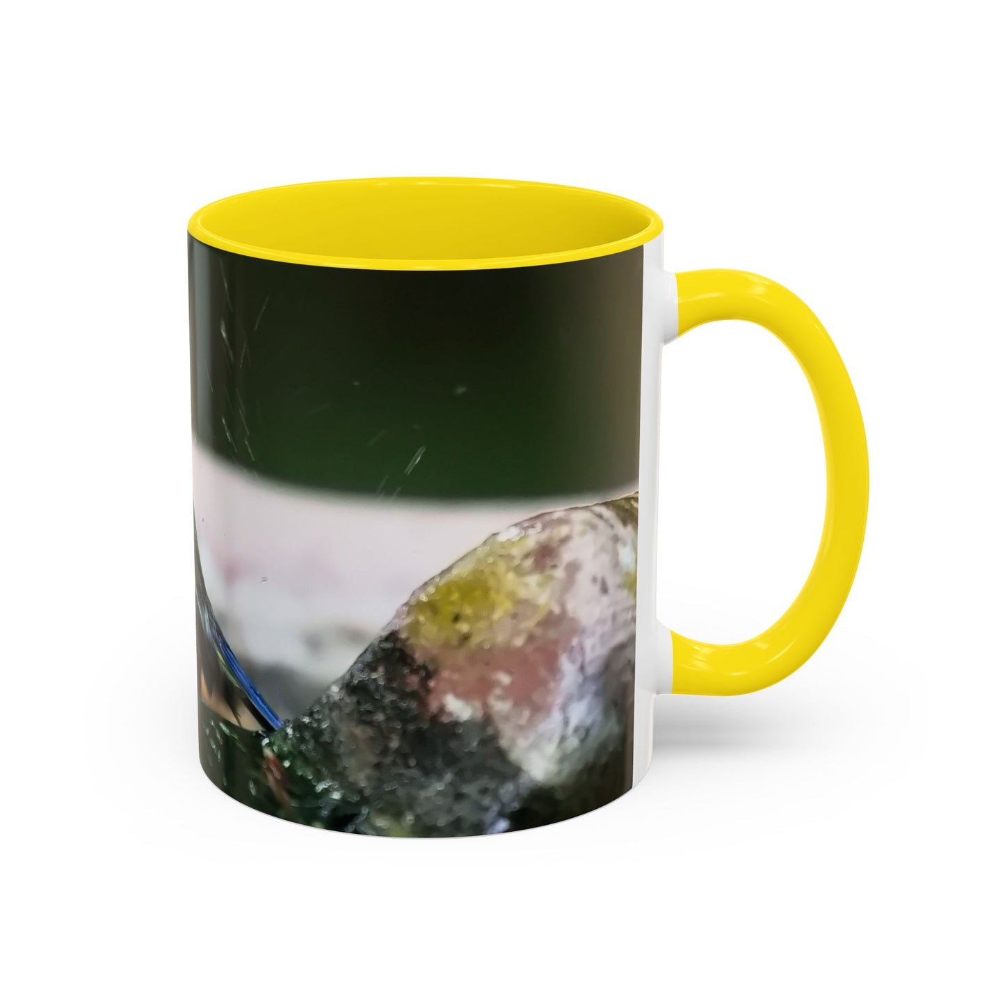 Bathing Blue Tit Mug