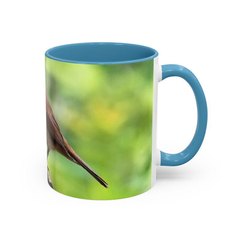 Stately Robin Ceramic Mug — Nature Bird Photography (11oz)