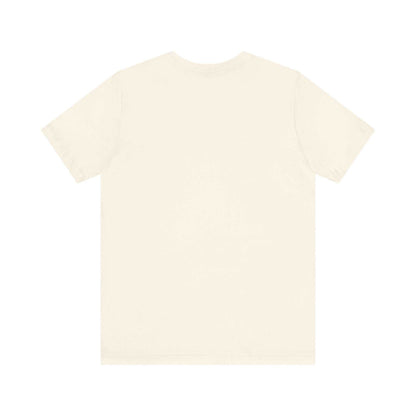 Nature-Inspired 'Be' Leaf Tee, unisex short sleeve, eco-friendly fashion.