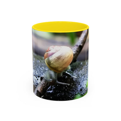 Pretty House Snail Coffee Mug