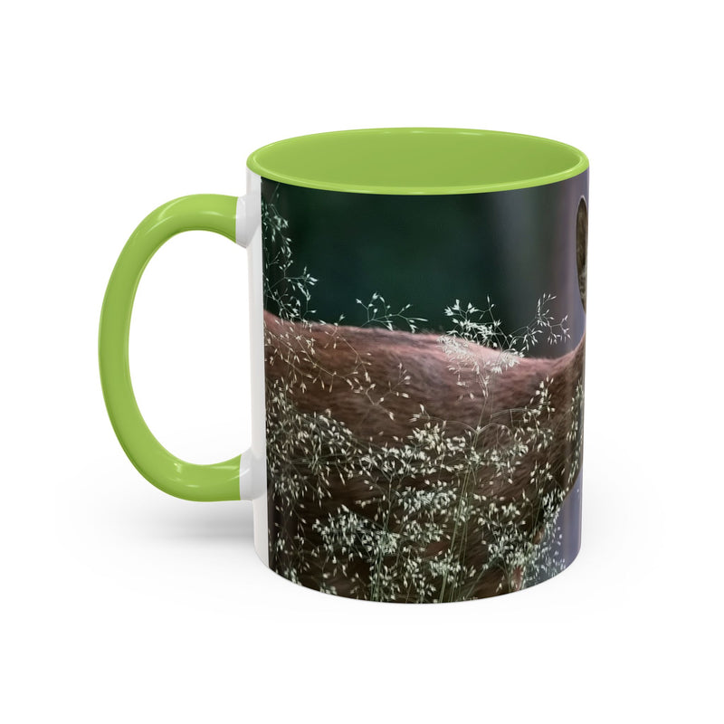 Tasse mit Hirsch-Print im Natur-Stil