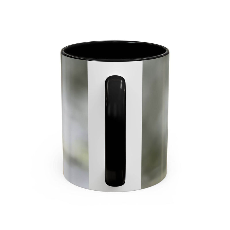 Mug - Pretty Dragonfly Design, White Ceramic