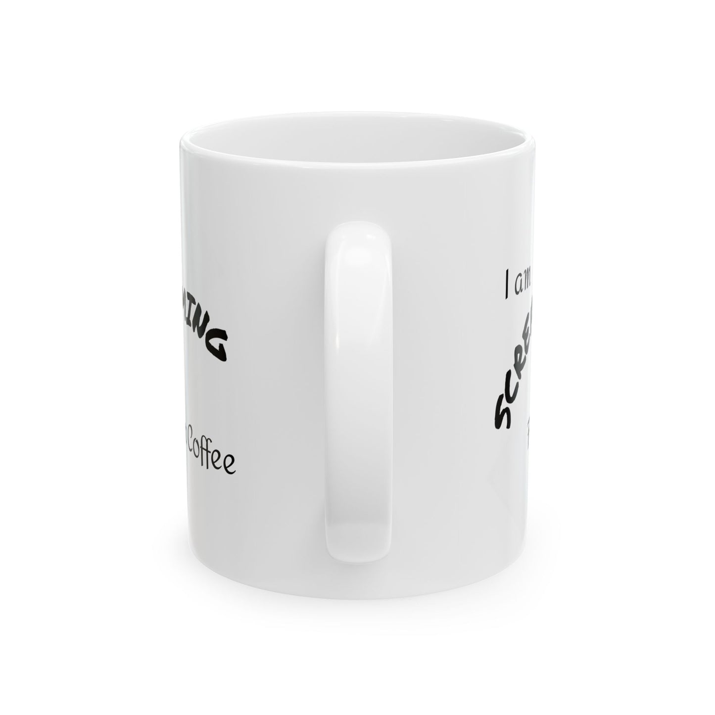 I Am Screaming For Coffee Mug | Coffee Bean Design
