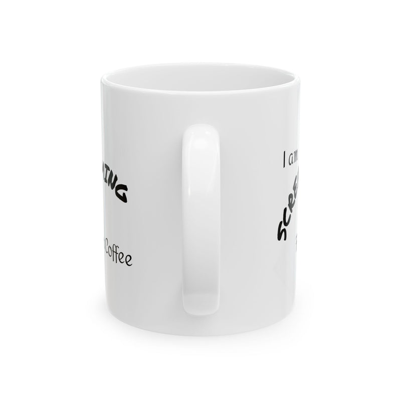 I Am Screaming For Coffee Mug | Coffee Bean Design