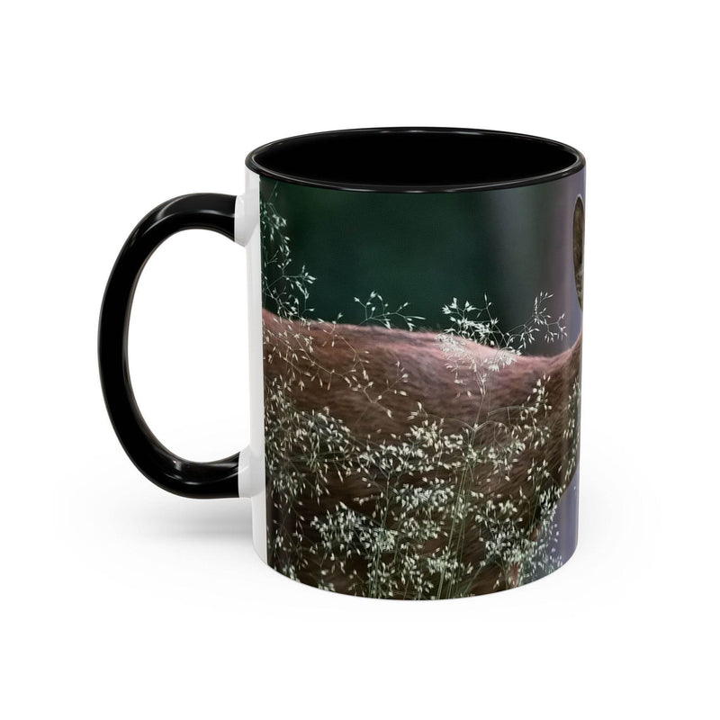 Tasse mit Hirsch-Print im Natur-Stil