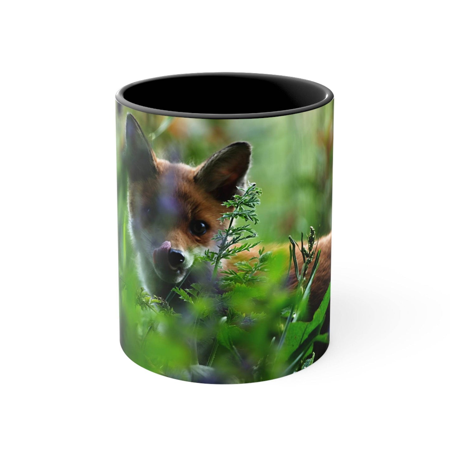 Wildlife Fox Ceramic Mug | Coffee Cup for Nature Lovers