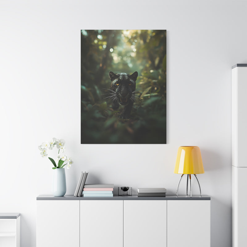 Premium 36″ x 48″ | 91.44 cm x 121.92 cm wild cat canvasafdruk on a 1.25″ | 3.18 cm thick pine gallery framework.
