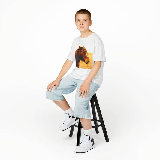 Kids Tee for Horse Loving Child - A Pretty Print