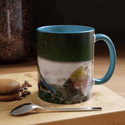 Bathing Blue Tit Mug