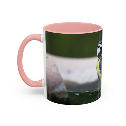 Bathing Blue Tit Mug
