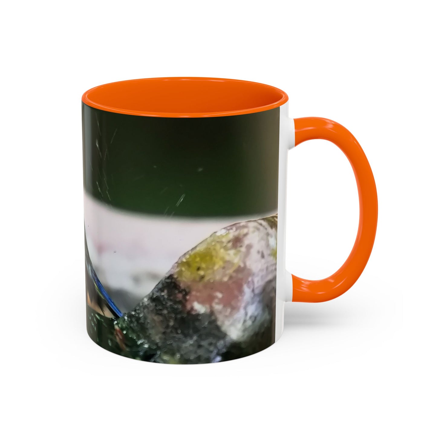 Bathing Blue Tit Mug