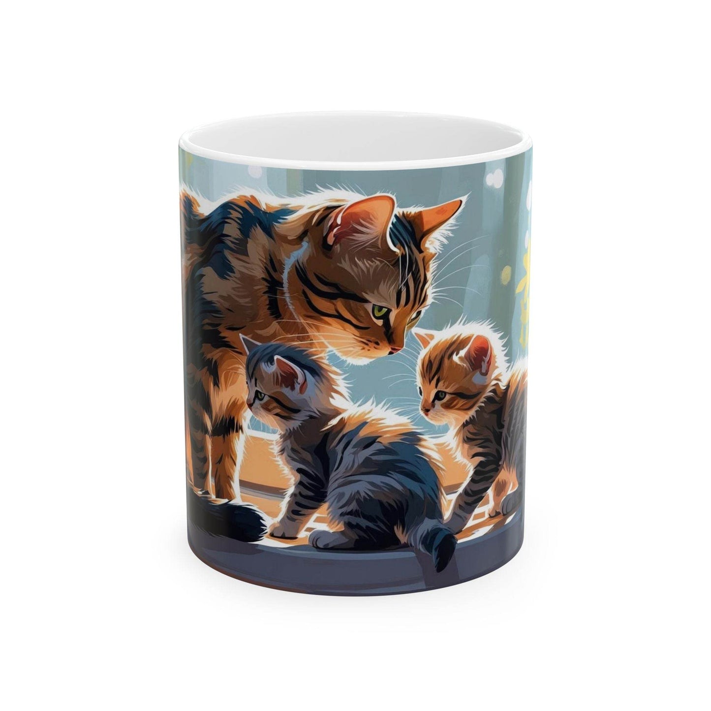 Mug - Cozy Cat Family Mug - A Pretty Print