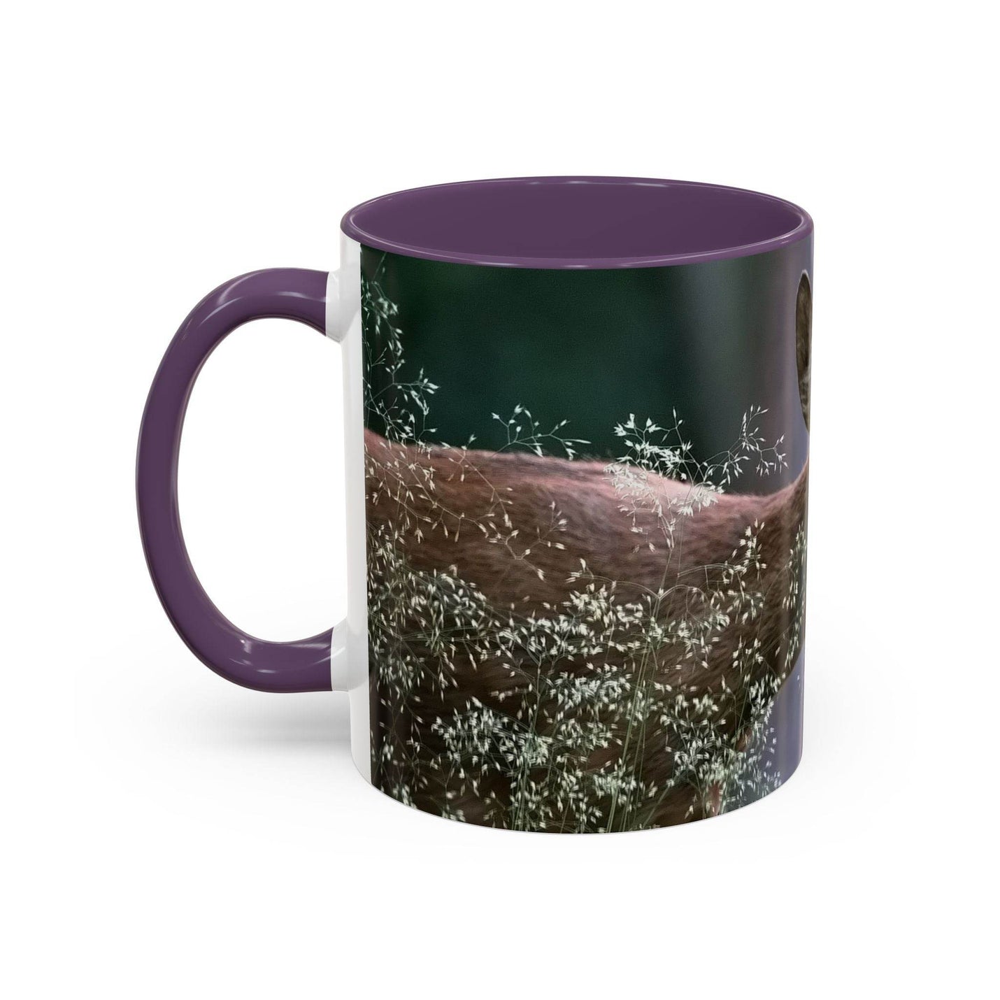 Nature-Inspired Deer Ceramic Mug - A Pretty Print