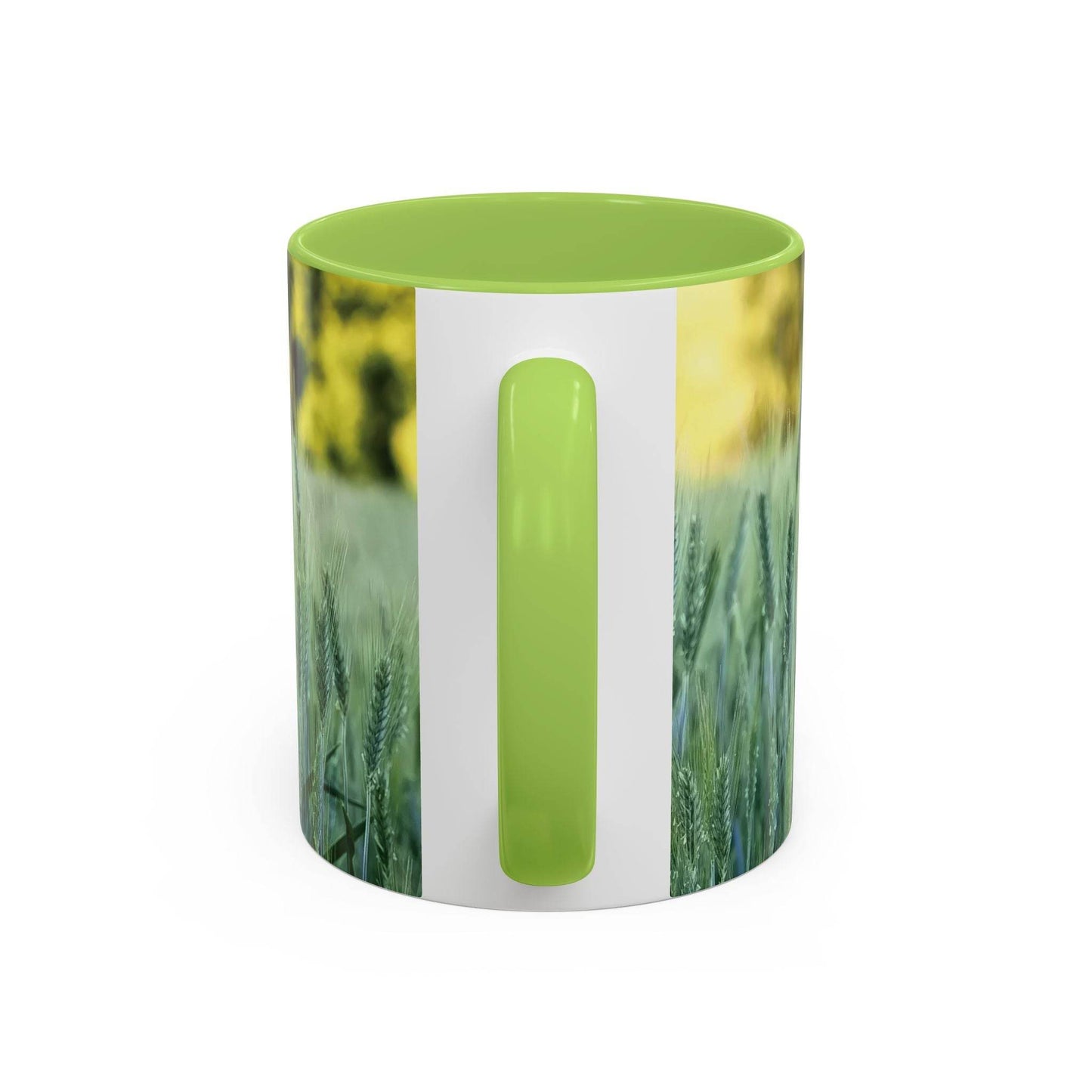 Mug - Wheat Field Design Coffee Mug - A Pretty Print