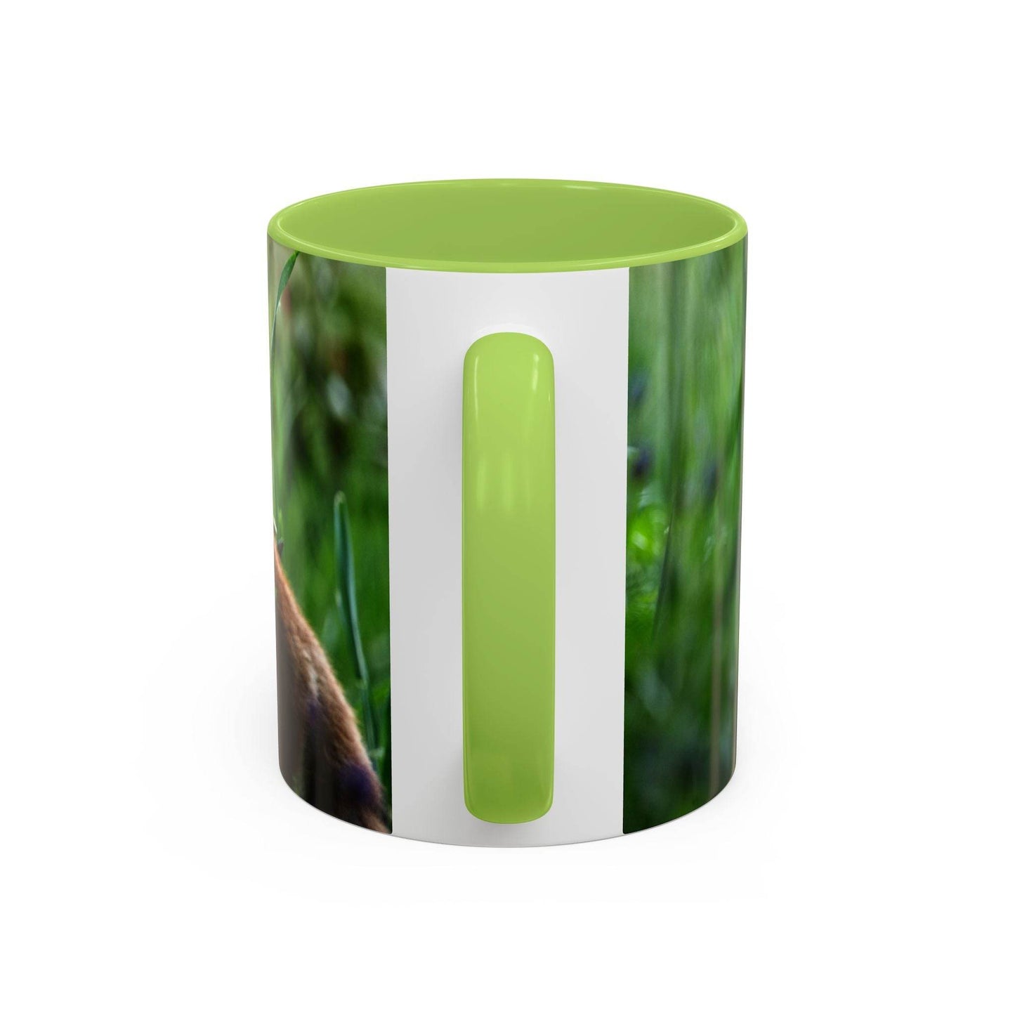 Fox-Inspired Accent Coffee Mug, Nature Lover Gift, Animal Mug, Wildlife Decor,