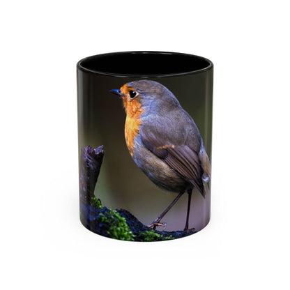 Mug - Robin Mug, White Ceramic - A Pretty Print