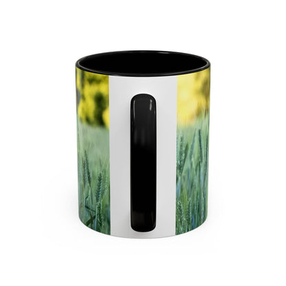 Mug - Wheat Field Design Coffee Mug - A Pretty Print