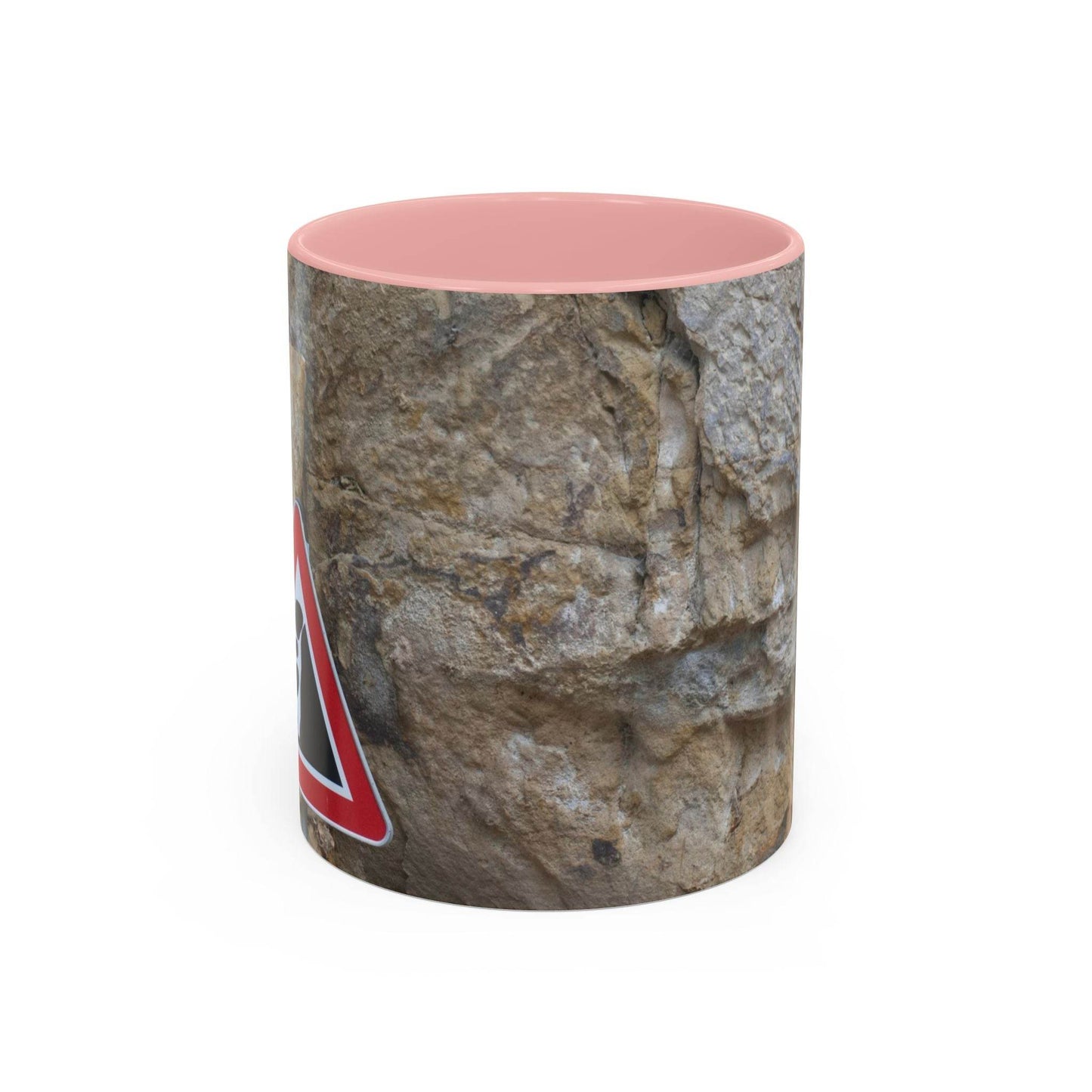 Rocky Mug, Mountain Lovers, Danger of Falling Rocks - A Pretty Print