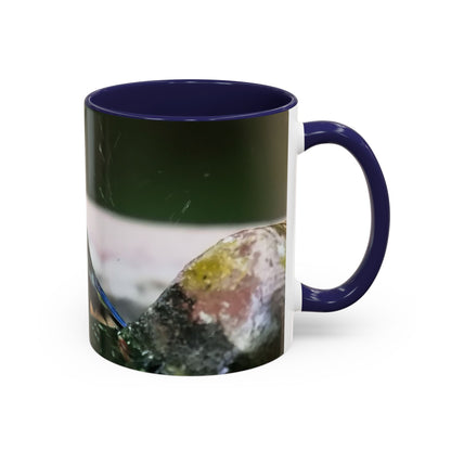 Bathing Blue Tit Mug