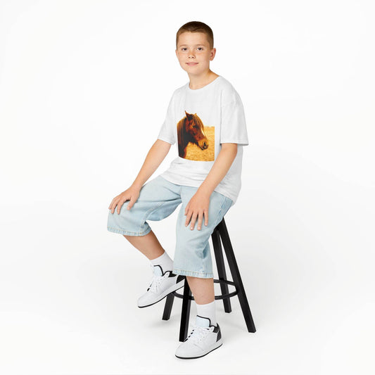 Kids Tee for Horse Loving Child - A Pretty Print