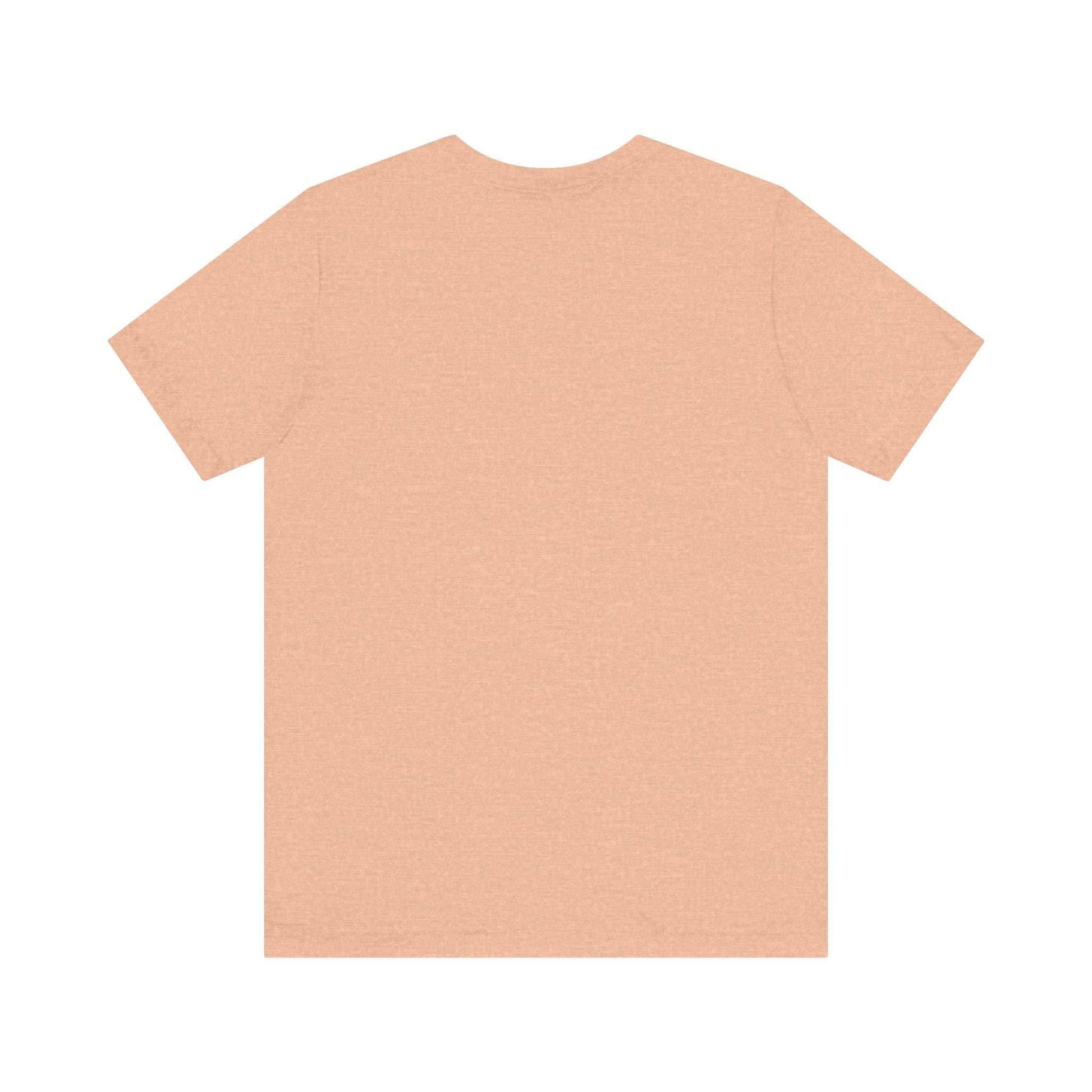 Nature-Inspired 'Be' Leaf Tee, unisex short sleeve, eco-friendly fashion.