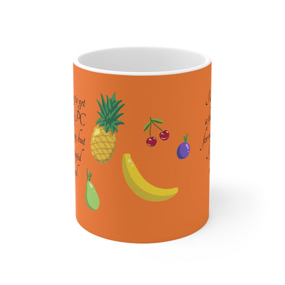 Coffee Mug — "I got a stupid mug for my birthday"