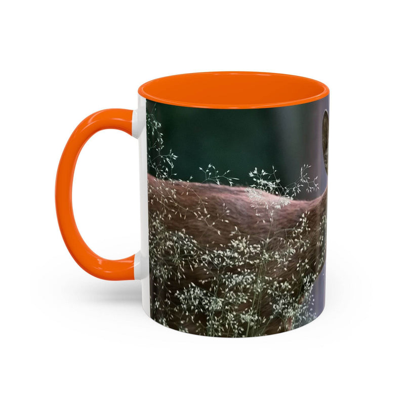 Tasse mit Hirsch-Print im Natur-Stil