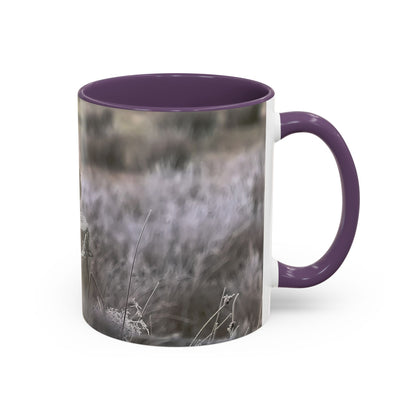 Rustic Robin Accent Coffee Mug — Nature Bird Photography