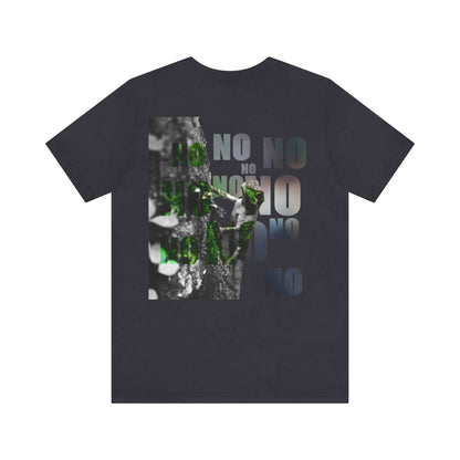 Diploderma Nature Print Unisex Tee, Yes and No Graphic Shirt, Men's Women's Summer Top, Gender Neutral T-shirt, Environmental Print Shirt, Earthy - A Pretty Print