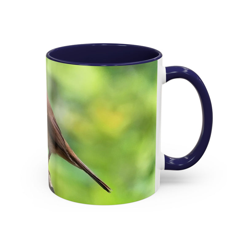 Stately Robin Ceramic Mug — Nature Bird Photography (11oz)