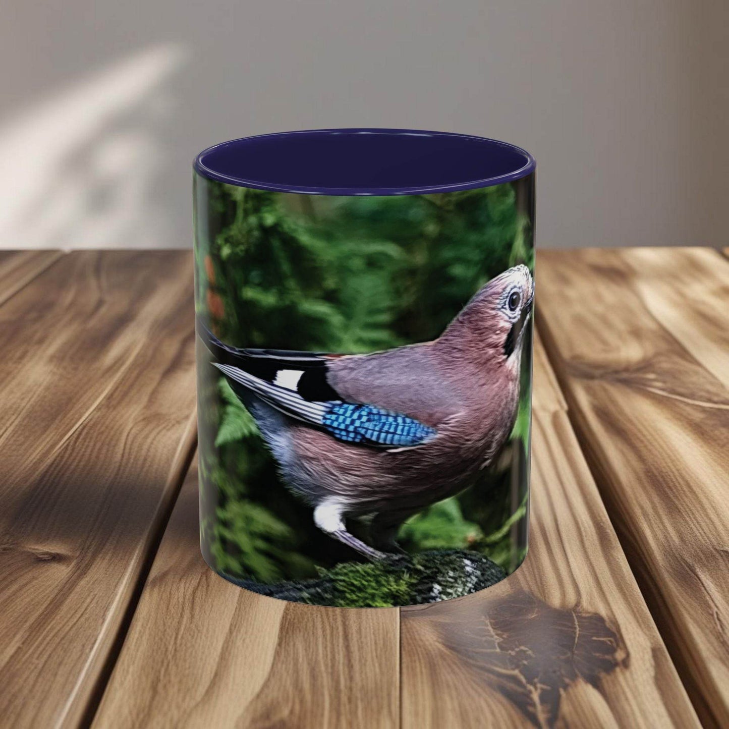 Mug - Colorful Jay, Bird Lover Coffee Mug - A Pretty Print