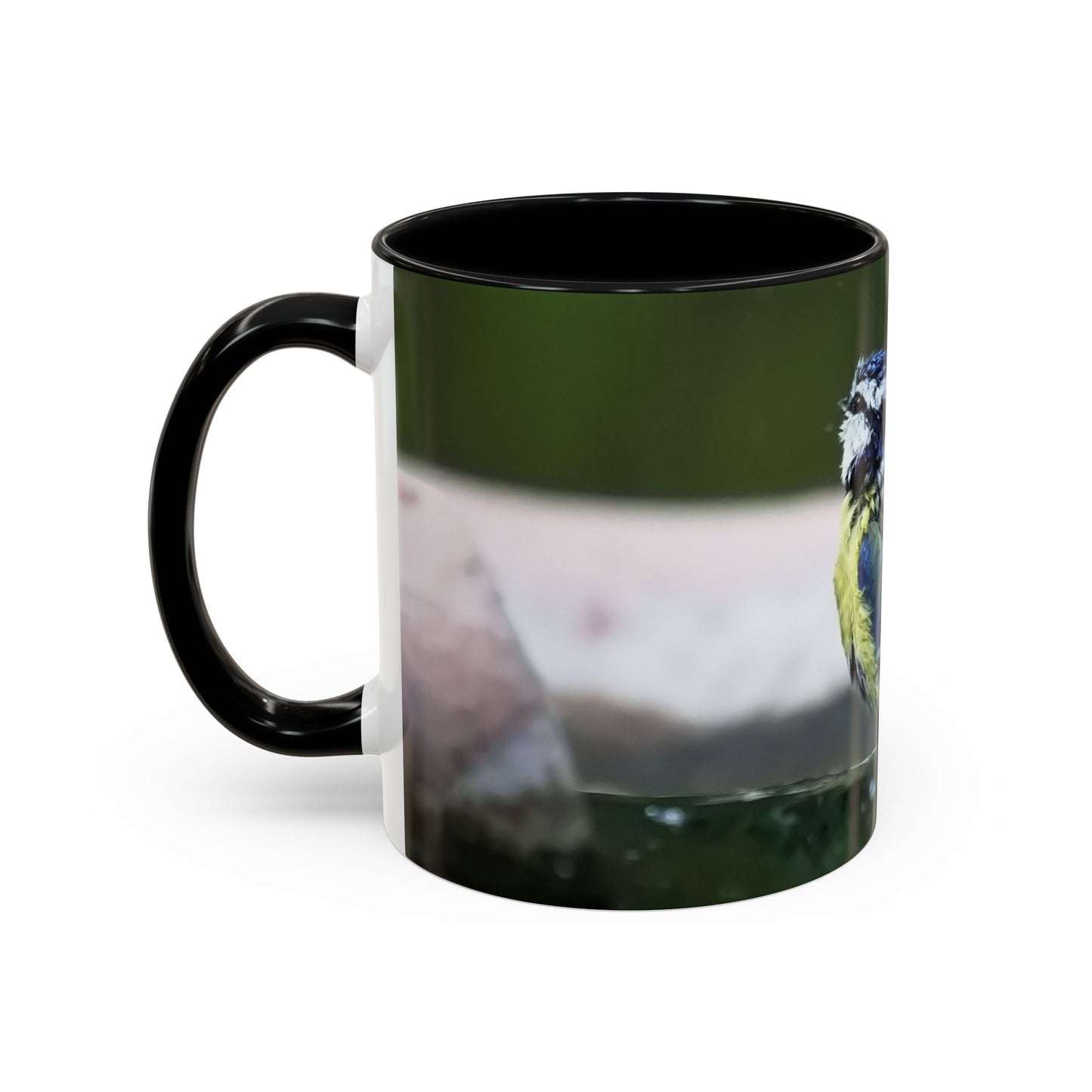 Bathing Blue Tit Mug