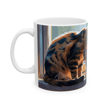 Mug - Cozy Cat Family Mug - A Pretty Print