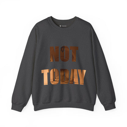 Gezellige Unisex Crewneck Sweatshirt - Not today, maybe tomorrow