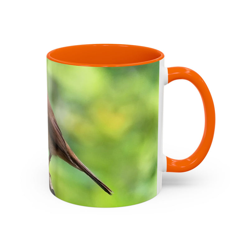 Stately Robin Ceramic Mug — Nature Bird Photography (11oz)