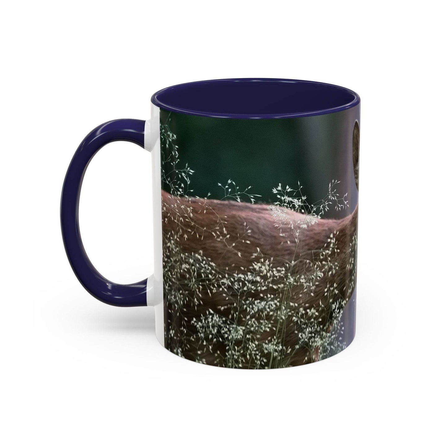 Nature-Inspired Deer Ceramic Mug - A Pretty Print