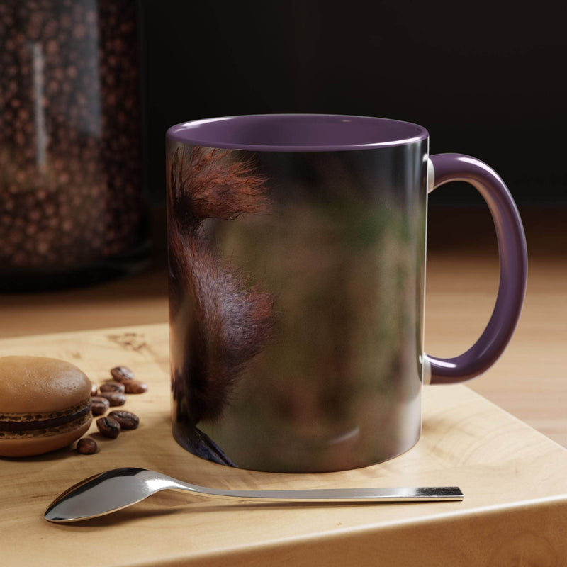 Adorable Squirrel Ceramic Mug - Nature Lover Gift - A Pretty Print