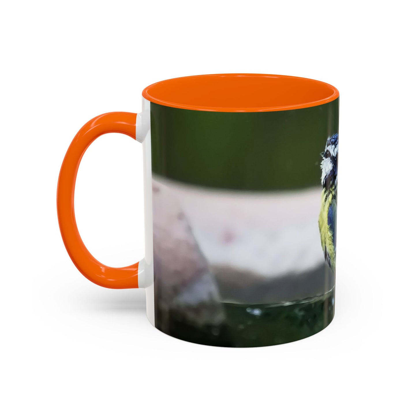 Bathing Blue Tit Mug