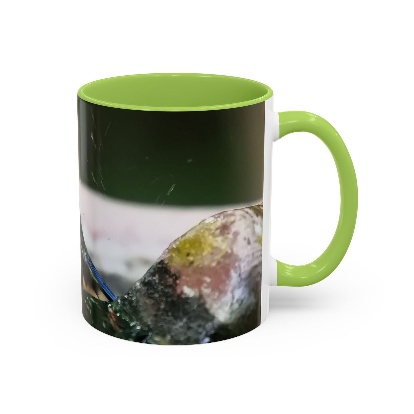Bathing Blue Tit Mug
