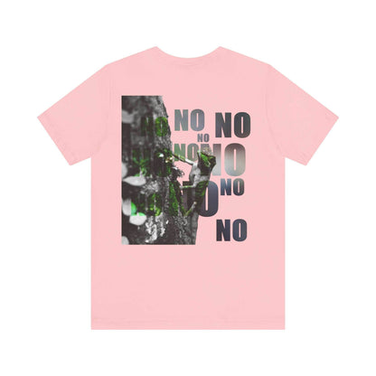 Diploderma Nature Print Unisex Tee, Yes and No Graphic Shirt, Men's Women's Summer Top, Gender Neutral T-shirt, Environmental Print Shirt, Earthy - A Pretty Print